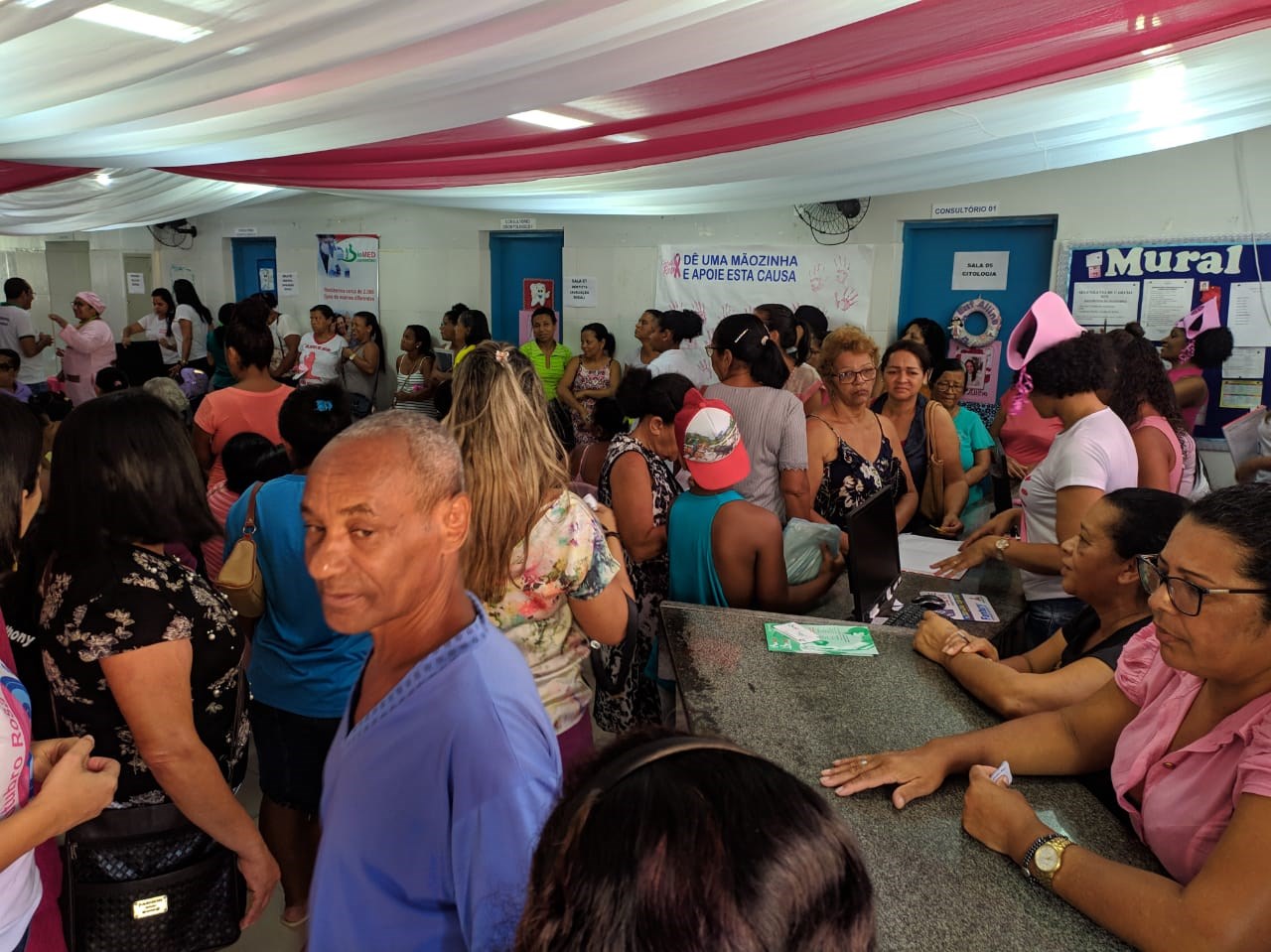 Camacã: PSFs Luís Pereira I e II comemoram Outubro Rosa com ações de saúde